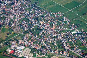 From the northwest in the district Conweiler in Straubenhardt in the state Baden-Wuerttemberg, Germany