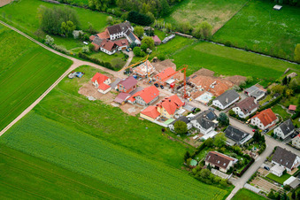 New development area Mühlstr in Barbelroth in the state Rhineland-Palatinate, Germany