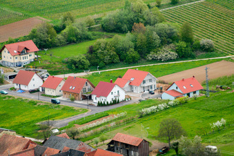 New development area Schaidter Weg in Hergersweiler in the state Rhineland-Palatinate, Germany