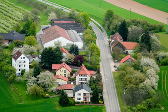 Exit to the east in Hergersweiler in the state Rhineland-Palatinate, Germany