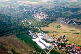 Aerial photograpy of Gechem GmbH in Kleinkarlbach in the state Rhineland-Palatinate, Germany