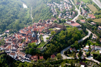 Castle in Neuleiningen in the state Rhineland-Palatinate, Germany
