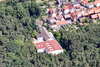 Aerial photograpy of Paulat Kunststoff GmbH in Hatzenbühl in the state Rhineland-Palatinate, Germany