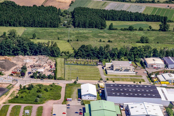 Horstring in the district Minderslachen in Kandel in the state Rhineland-Palatinate, Germany