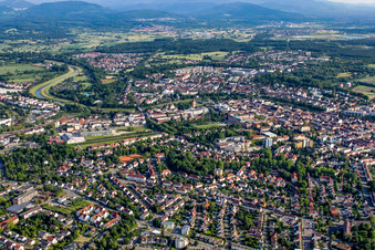 From the northwest in Rastatt in the state Baden-Wuerttemberg, Germany