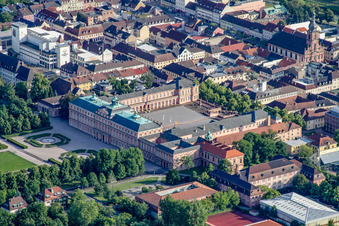 Lock in Rastatt in the state Baden-Wuerttemberg, Germany