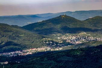 From the southwest in Baden-Baden in the state Baden-Wuerttemberg, Germany