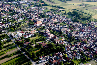 Horseradish Village Street in the district Urloffen in Appenweier in the state Baden-Wuerttemberg, Germany