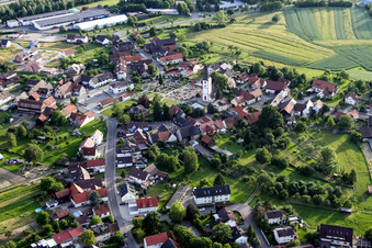 Church building in the village of in the district Sand in Willstaett in the state Baden-Wurttemberg, Germany