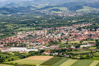 From the northwest in Renchen in the state Baden-Wuerttemberg, Germany