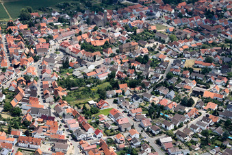 Location overview in the district Sankt Leon in St. Leon-Rot in the state Baden-Wuerttemberg, Germany