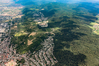 Place from the south in Leimen in the state Baden-Wuerttemberg, Germany
