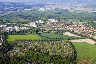 Allotment Garden Association Weiherfeld eV in the district Rüppurr in Karlsruhe in the state Baden-Wuerttemberg, Germany