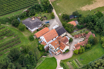 Aerial photograpy of Winden Mill in Winden in the state Rhineland-Palatinate, Germany