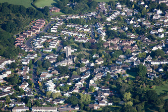 Kingskerswell in the state England, Great Britain seen from above