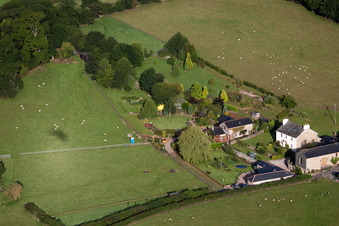 Denbury in the state England, Great Britain