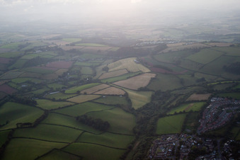 Paignton in the state England, Great Britain out of the air