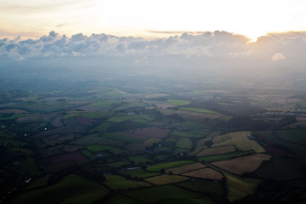 Paignton in the state England, Great Britain seen from above