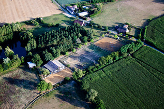 Dollon in the state Sarthe, France out of the air