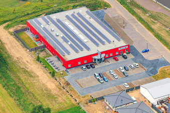 Horst Industrial Estate, Bienwald Fitness World in the district Minderslachen in Kandel in the state Rhineland-Palatinate, Germany