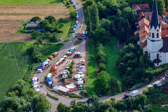 Medieval festival in Jockgrim in the state Rhineland-Palatinate, Germany