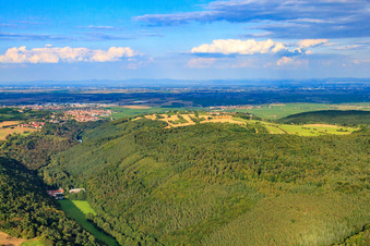 Eckbach Valley in Altleiningen in the state Rhineland-Palatinate, Germany