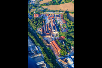 F. v. Müller roof tile works of Wienerberger GmbH Plant Eisenberg in Eisenberg in the state Rhineland-Palatinate, Germany