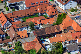 Frankenhof Passage in Kandel in the state Rhineland-Palatinate, Germany