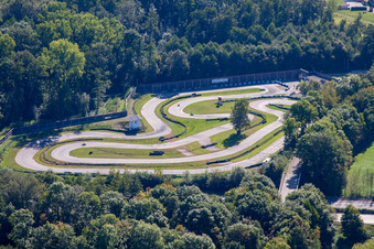 Kart track in the district Urloffen in Appenweier in the state Baden-Wuerttemberg, Germany