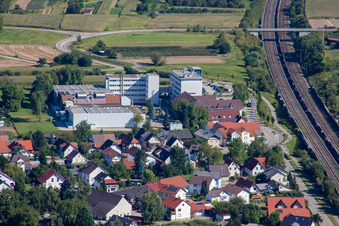 Drone recording of Klocke Pharma GmbH in the district Urloffen in Appenweier in the state Baden-Wuerttemberg, Germany