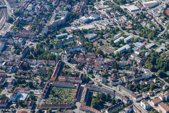 Strasbourg Street in Offenburg in the state Baden-Wuerttemberg, Germany