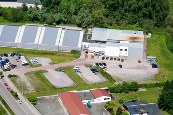 Sports Park in the district Minderslachen in Kandel in the state Rhineland-Palatinate, Germany