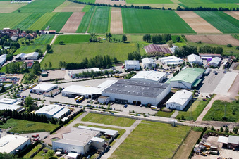 Horst industrial area in the district Minderslachen in Kandel in the state Rhineland-Palatinate, Germany