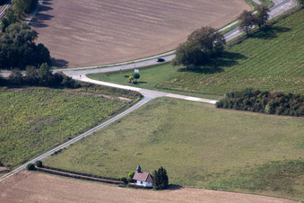 Churches building the chapel in Ruelzheim in the state Rhineland-Palatinate