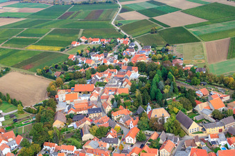 Gau-Heppenheimer Straße in Eppelsheim in the state Rhineland-Palatinate, Germany