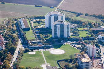 BG Accident Clinic in the district Oggersheim in Ludwigshafen am Rhein in the state Rhineland-Palatinate, Germany