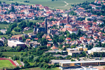 Catholic Church of St. Cosmas and Damian in Maikammer in the state Rhineland-Palatinate, Germany