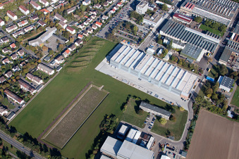 Industrial Area N in Frankenthal in the state Rhineland-Palatinate, Germany