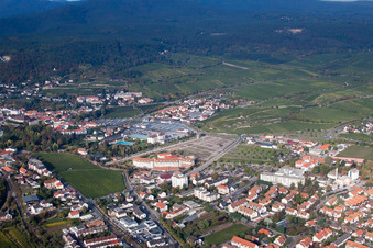 Sausage Market Square in Bad Dürkheim in the state Rhineland-Palatinate, Germany