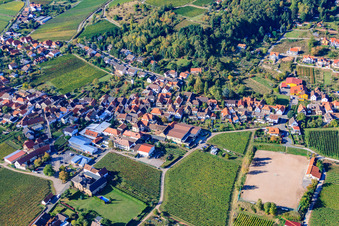 Gaisbergstr in Burrweiler in the state Rhineland-Palatinate, Germany