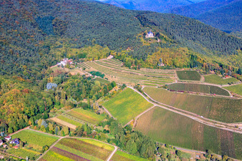 St. Anna Chapel above the St. Annaberg winery in Burrweiler in the state Rhineland-Palatinate, Germany