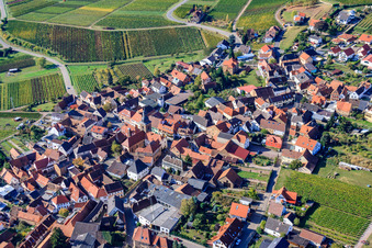 Dagobertstr in Frankweiler in the state Rhineland-Palatinate, Germany