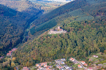 Landeck Ruins in Klingenmünster in the state Rhineland-Palatinate, Germany