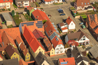 Steamed Dumpling Gate in Freckenfeld in the state Rhineland-Palatinate, Germany
