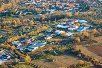 Industrial Park N in Wörth am Rhein in the state Rhineland-Palatinate, Germany