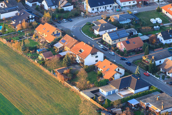 Roman Ring in Berg in the state Rhineland-Palatinate, Germany seen from above