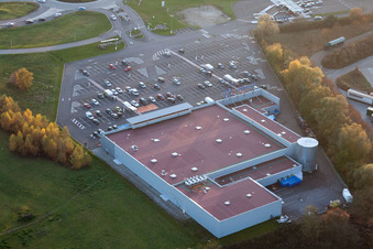 New supermarket in Lauterbourg in the state Bas-Rhin, France