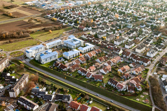 Rösselsbrünnle in the district Mörsch in Rheinstetten in the state Baden-Wuerttemberg, Germany