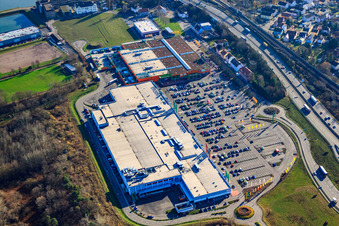 Marktkauf in the Maximilian Center in the district Maximiliansau in Wörth am Rhein in the state Rhineland-Palatinate, Germany