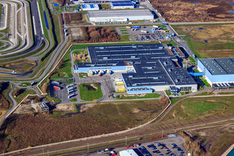 Europack GmbH in the Oberwald industrial area in Wörth am Rhein in the state Rhineland-Palatinate, Germany